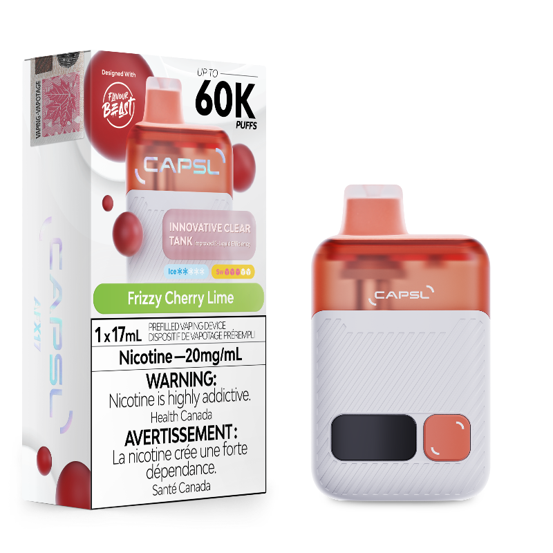 CAPSL 60K  FRIZZY CHERRY LIME