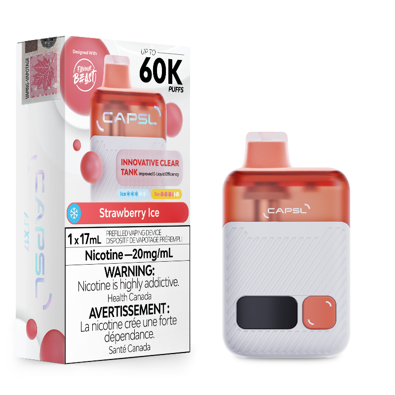 CAPSL 60K STRAWBERRY ICE 20MG