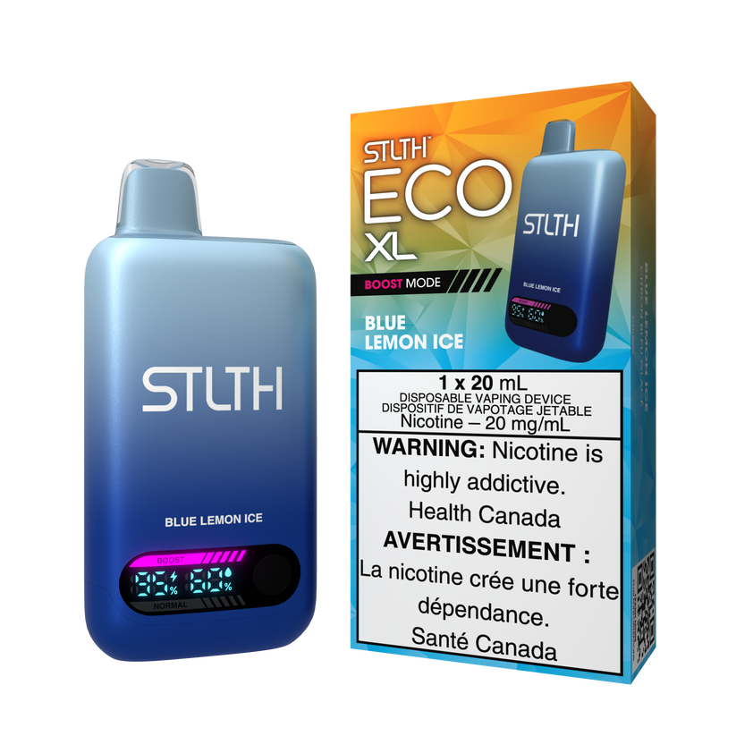 STLTH ECO XL BLUE LEMON ICE 20MG