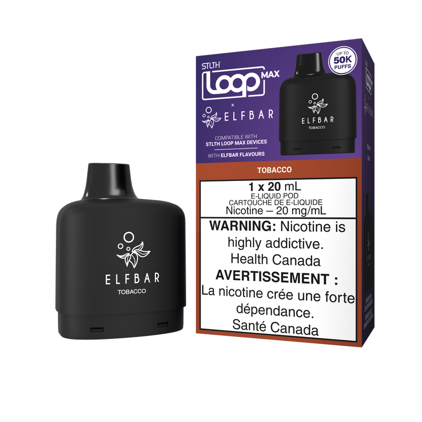 STLTH LOOP MAX x ELFBAR TOBACCO 50K 20MG
