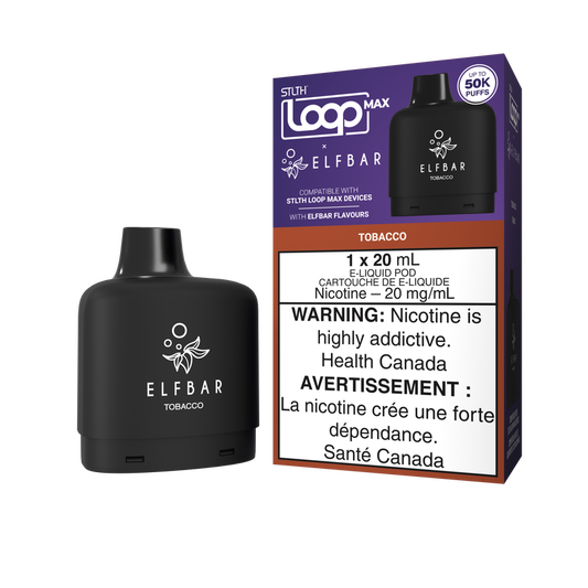 STLTH LOOP MAX x ELFBAR TOBACCO 50K 20MG