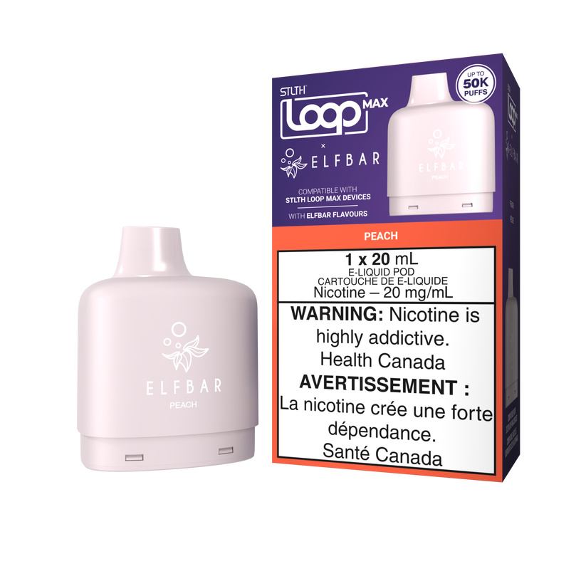 STLTH LOOP MAX x ELFBAR PEACH 50K 20MG