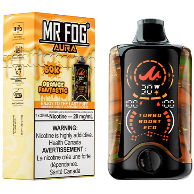 MR FOG AURA 60K ORANGE FANTASTIC 20MG