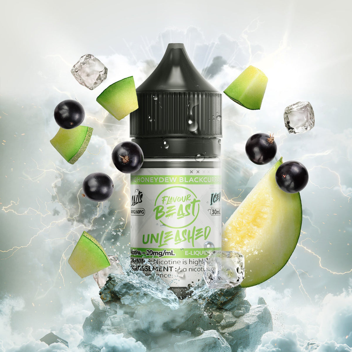 UNLEASHED EPIC ICED HONEYDEW BLACKCURRANT 20MG 30ML