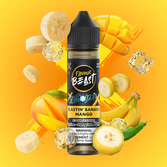 FLAVOUR BEAST 60ML BLASTIN’ BANANA MANGO 20MG