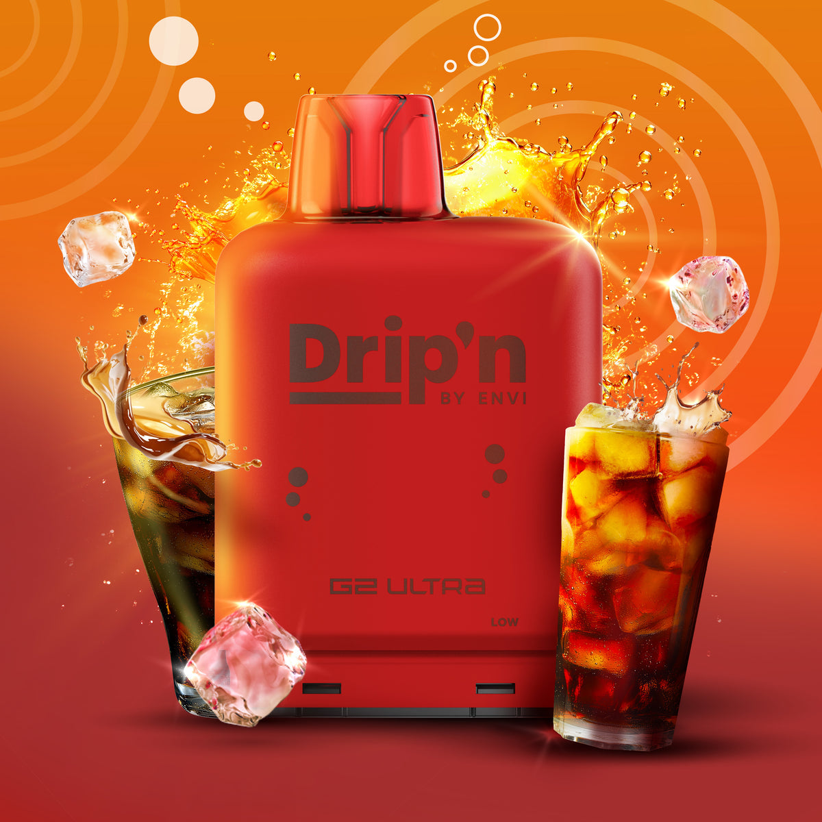 LEVEL X DRIP'N G2 ULTRA 50K R.B ICE 20MG