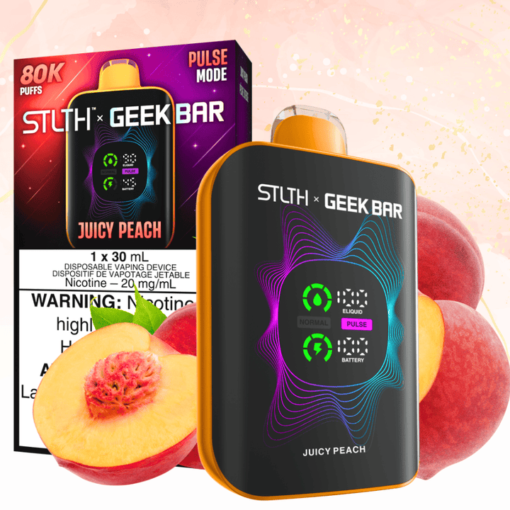 STLTH x GEEKBAR 80K JUICY PEACH 20MG