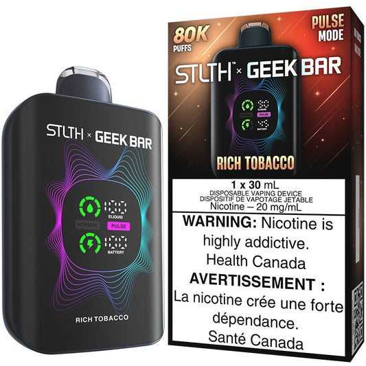 STLTH x GEEKBAR 80K RICH TOBACCO
