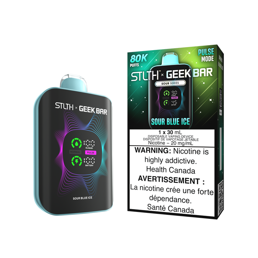 STLTH x GEEK BAR SOUR BLUE ICE 80K 20MG