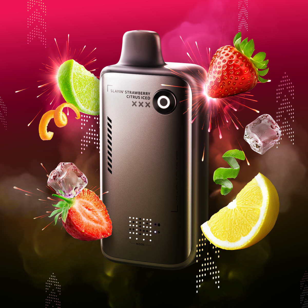 FLAVOUR BEAST ALPHA 80K SLAYIN' STRAWBERRY CITRUS 20MG