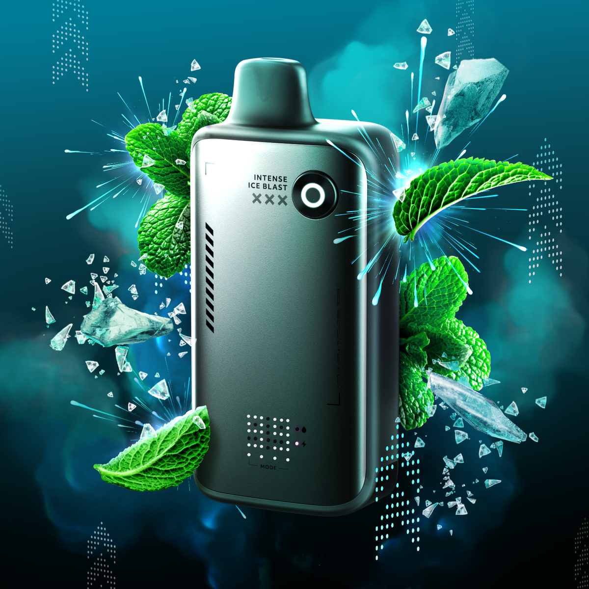 FLAVOUR BEAST ALPHA 80K INTENSE  ICE BLAST ICED 20MG