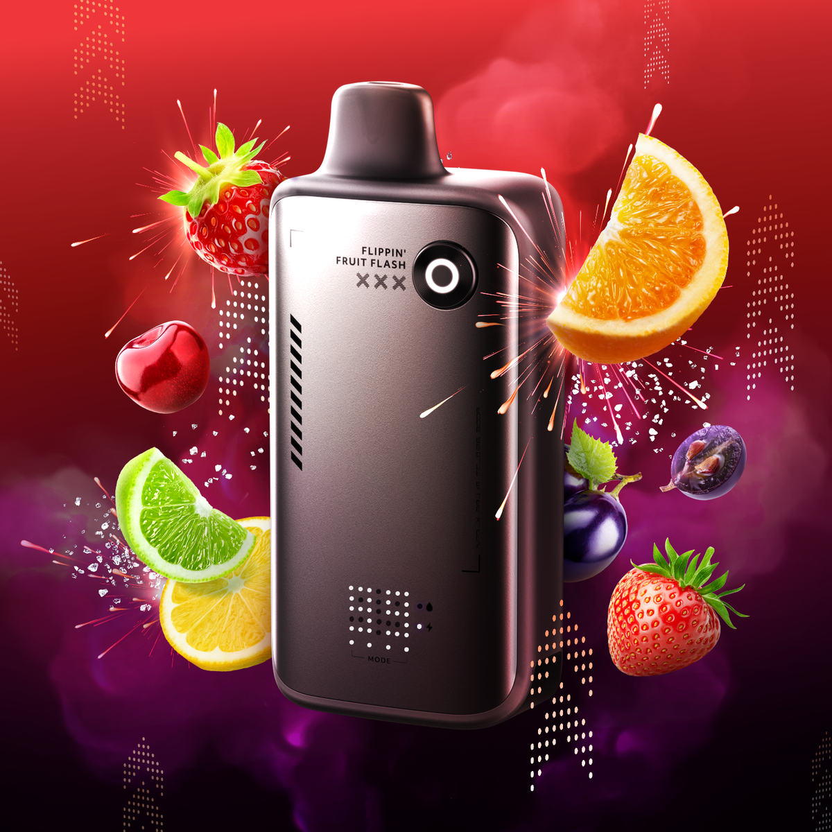 FLAVOUR BEAST ALPHA 80K FLIPPIN' FRUIT FLASH 20MG
