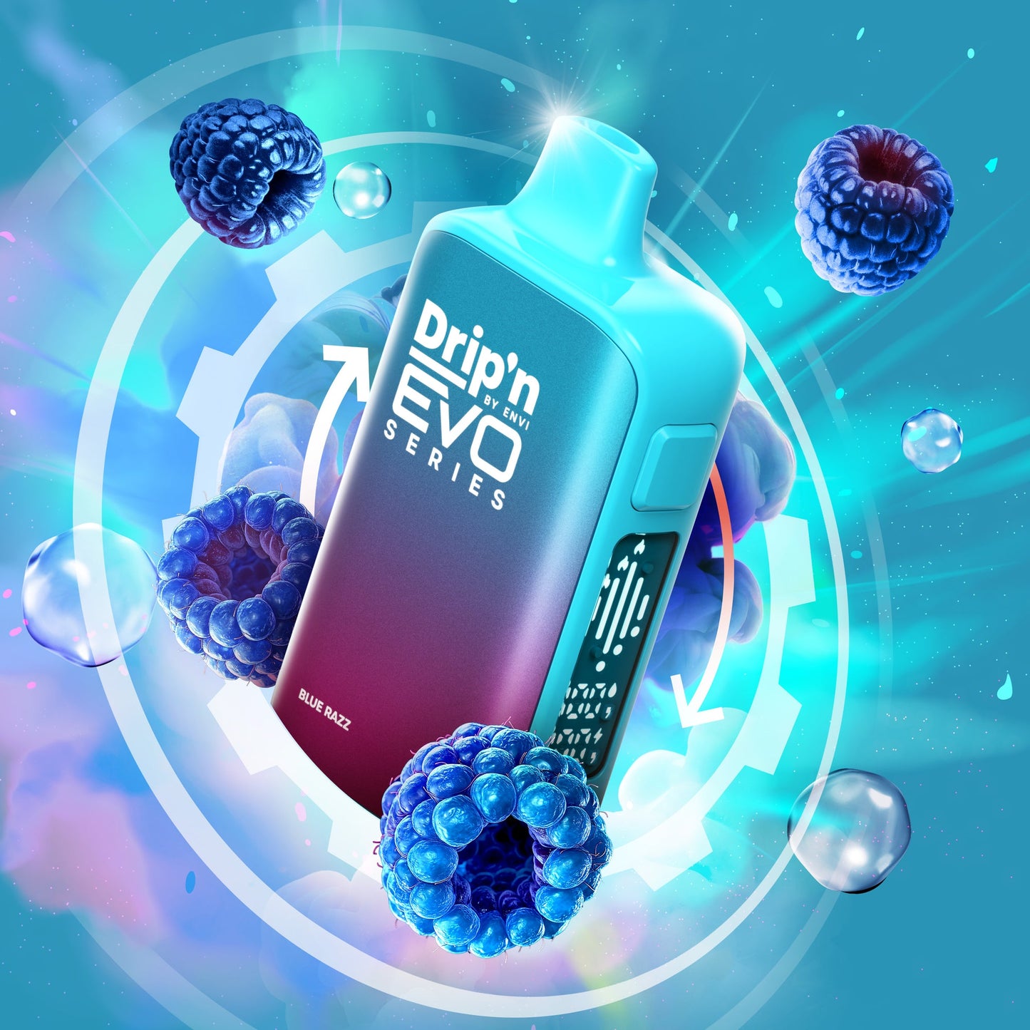 DRIP'N EVO 63K BLUE RAZZ 20MG