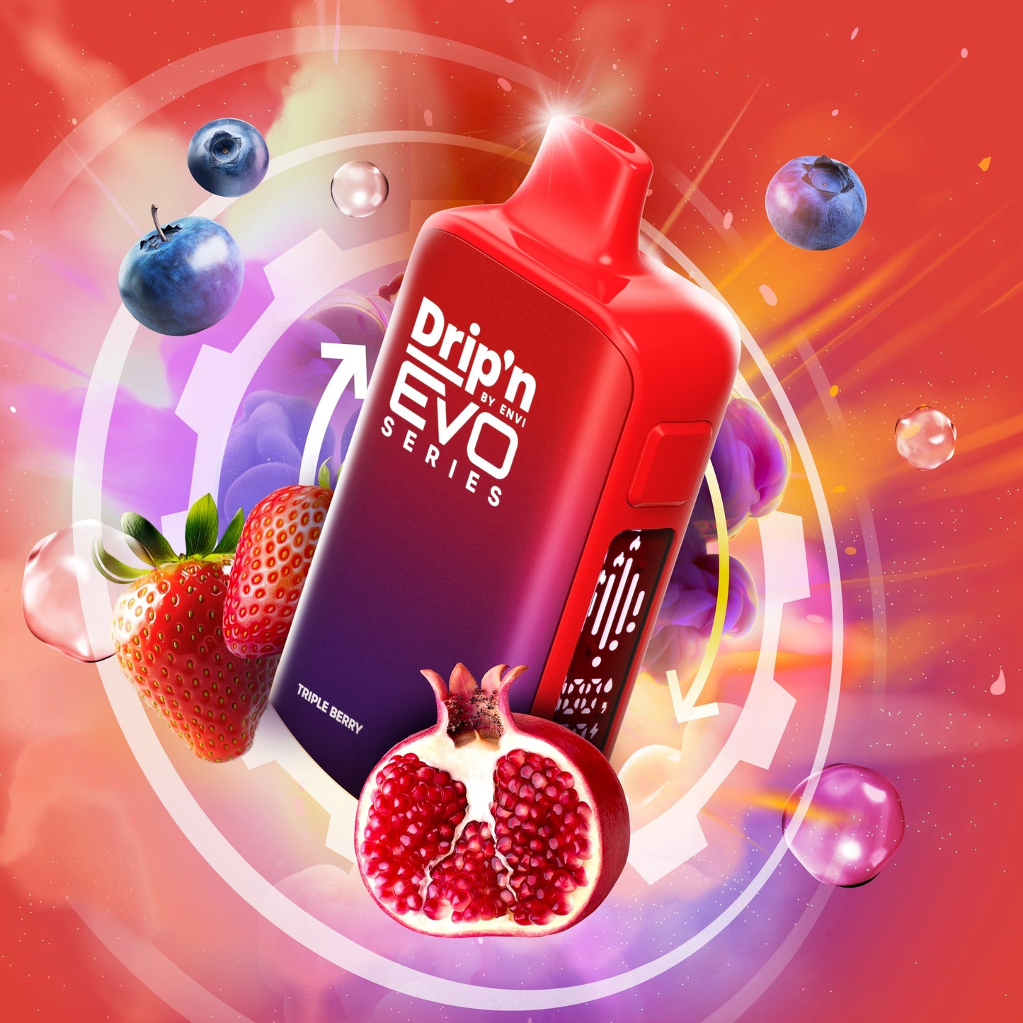 DRIP'N EVO 63K TRIPLE BERRY 20MG