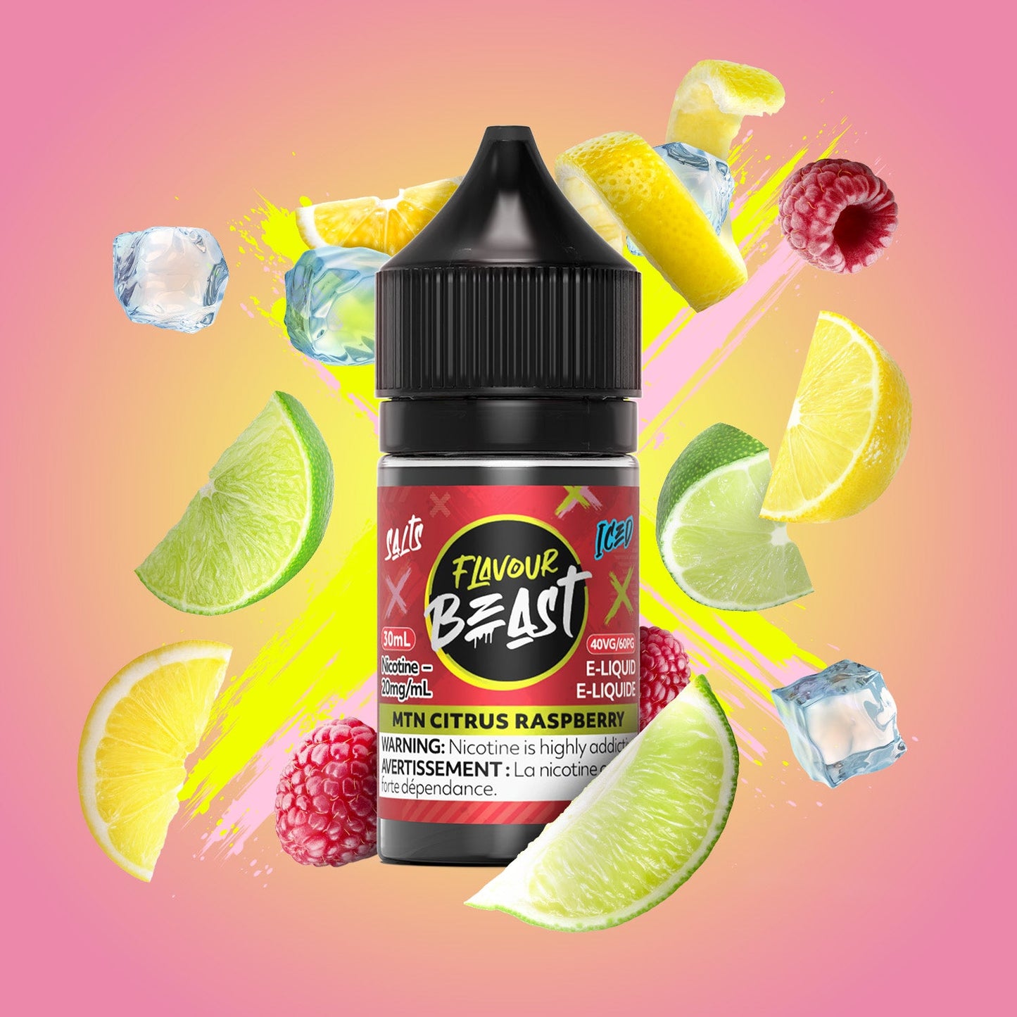 MTN CITRUS RASPBERRY ICED 20MG 30ML