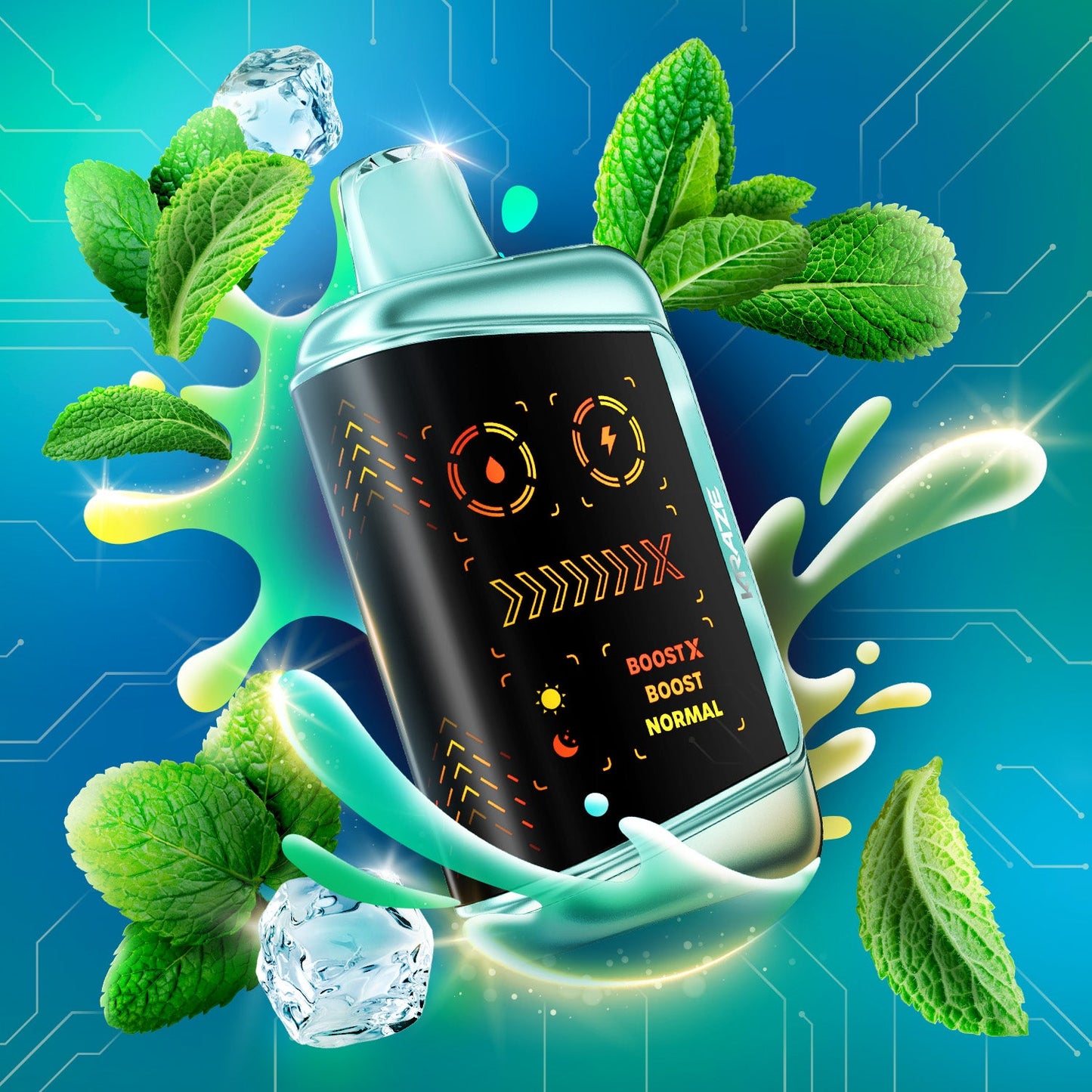KRAZE MEGA X 48K FRESH MINT FLARE ICE 20MG