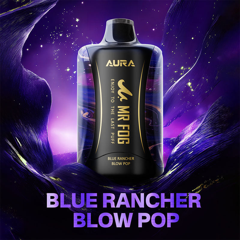 MR FOG AURA 60K BLUE RANCHER BLOW POP 20MG
