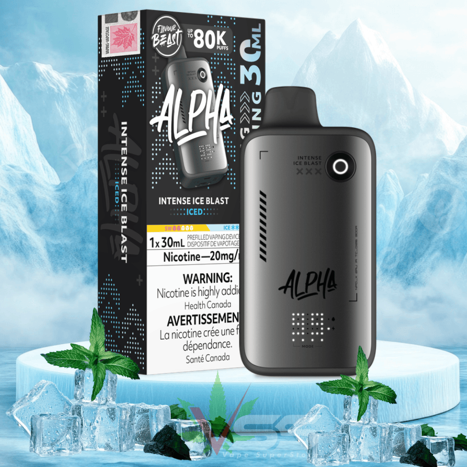 FLAVOUR BEAST ALPHA 80K INTENSE  ICE BLAST ICED 20MG