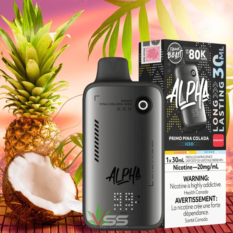 FLAVOUR BEAST ALPHA 80K PRIMO PINA COLADA ICED 20MG