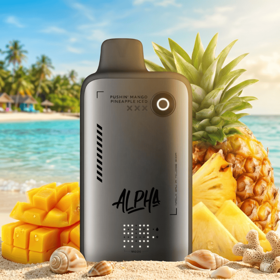 FLAVOUR BEAST ALPHA 80K PUSHIN' MANGO PINEAPPLE ICED 20MG