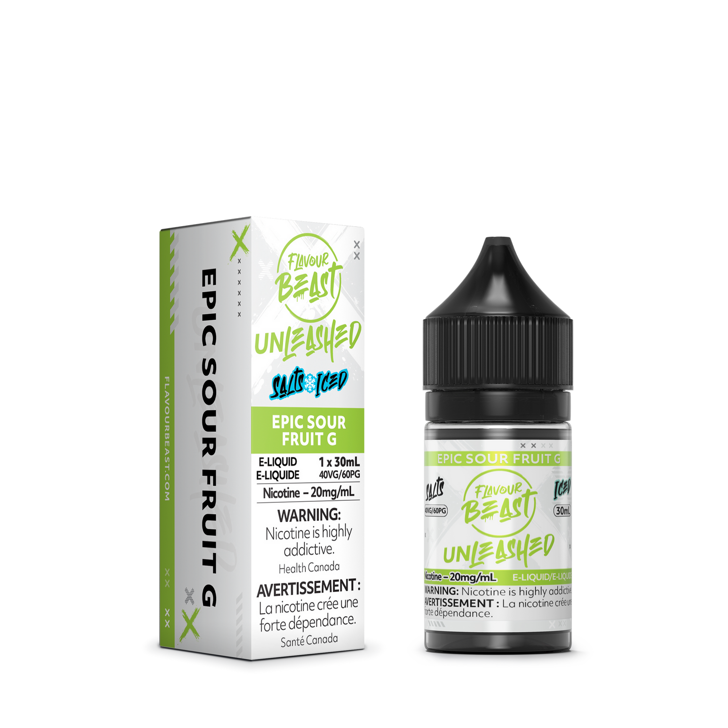UNLEASHED EPIC SOUR FRUIT G ICED 30ML 20MG