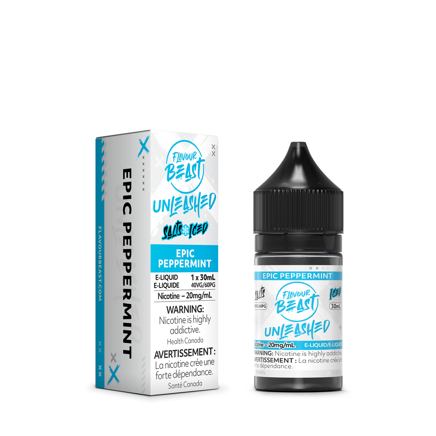 UNLEASHED EPIC PEPPERMINT ICED 30ML 20MG