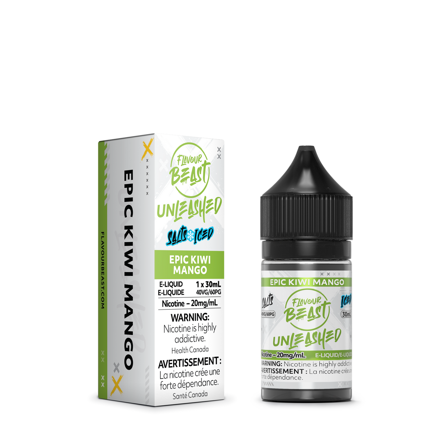 UNLEASHED EPIC KIWI MANGO ICED 30ML 20MG