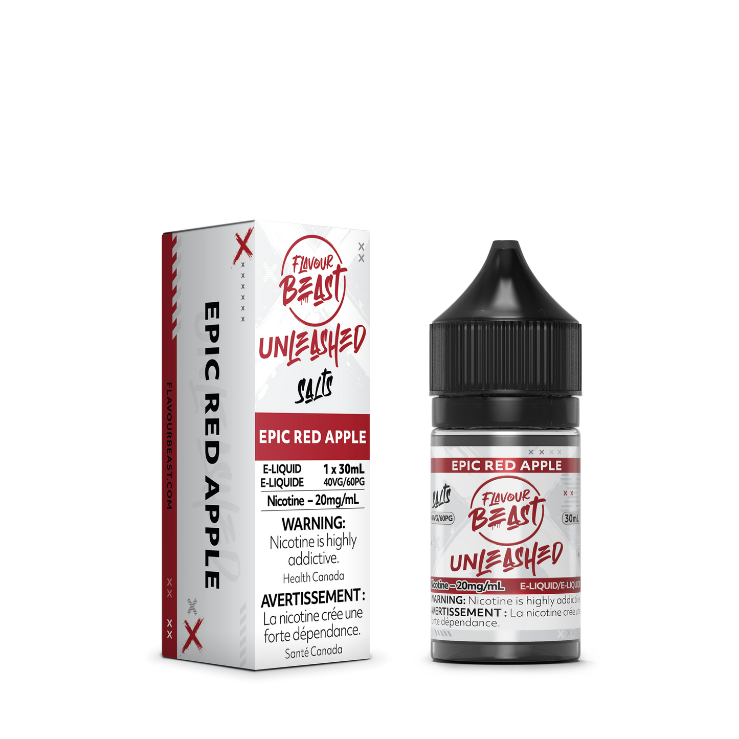 UNLEASHED EPIC RED APPLE 30ML 20MG