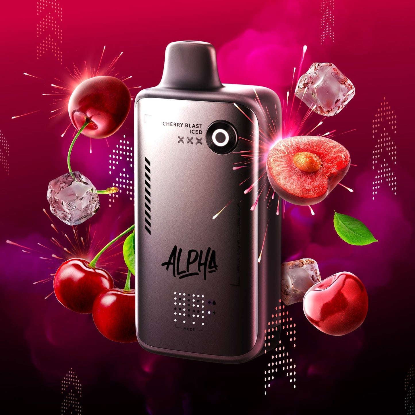 FLAVOUR BEAST ALPHA 80K CHERRY BLAST ICED 20MG