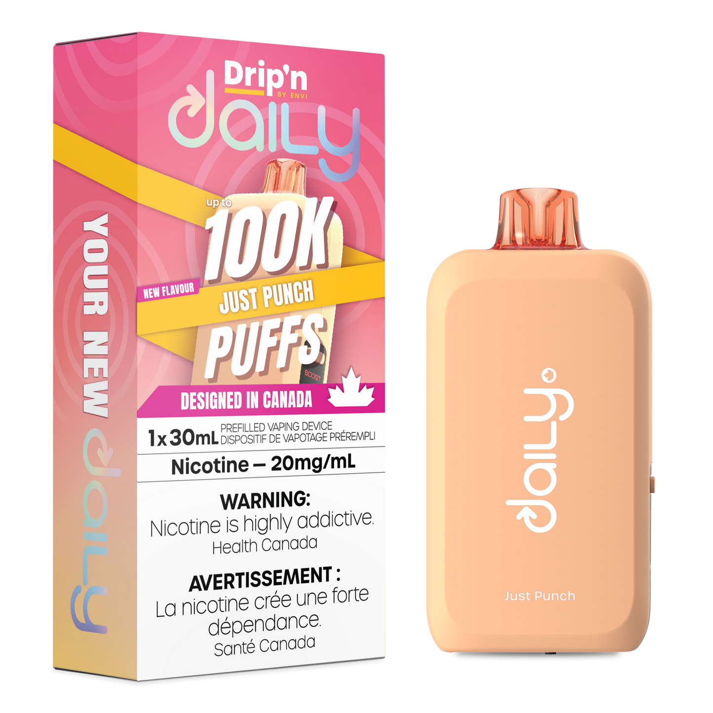 DRIP'N DAILY 100K JUST PUNCH 20MG