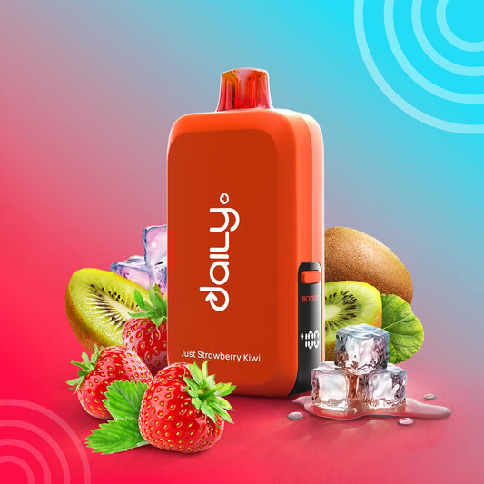 DRIP'N DAILY 100K JUST STRAWBERRY KIWI ICED 20MG