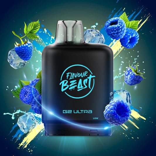 LEVEL X G2 ULTRA 50K SUPER SOUR BLUE RAZZ ICE 20MG