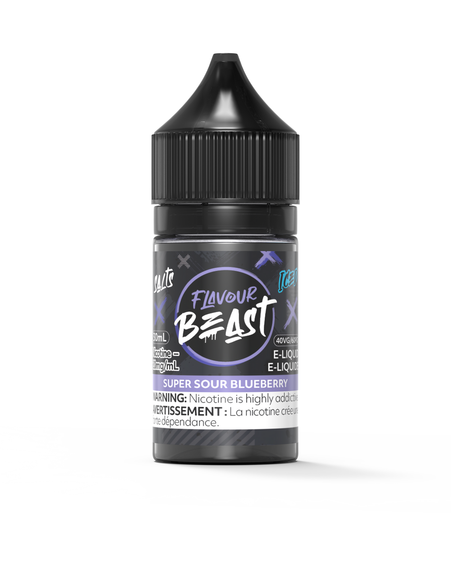 SUPER SOUR BLUEBERRY ICED 30ML
