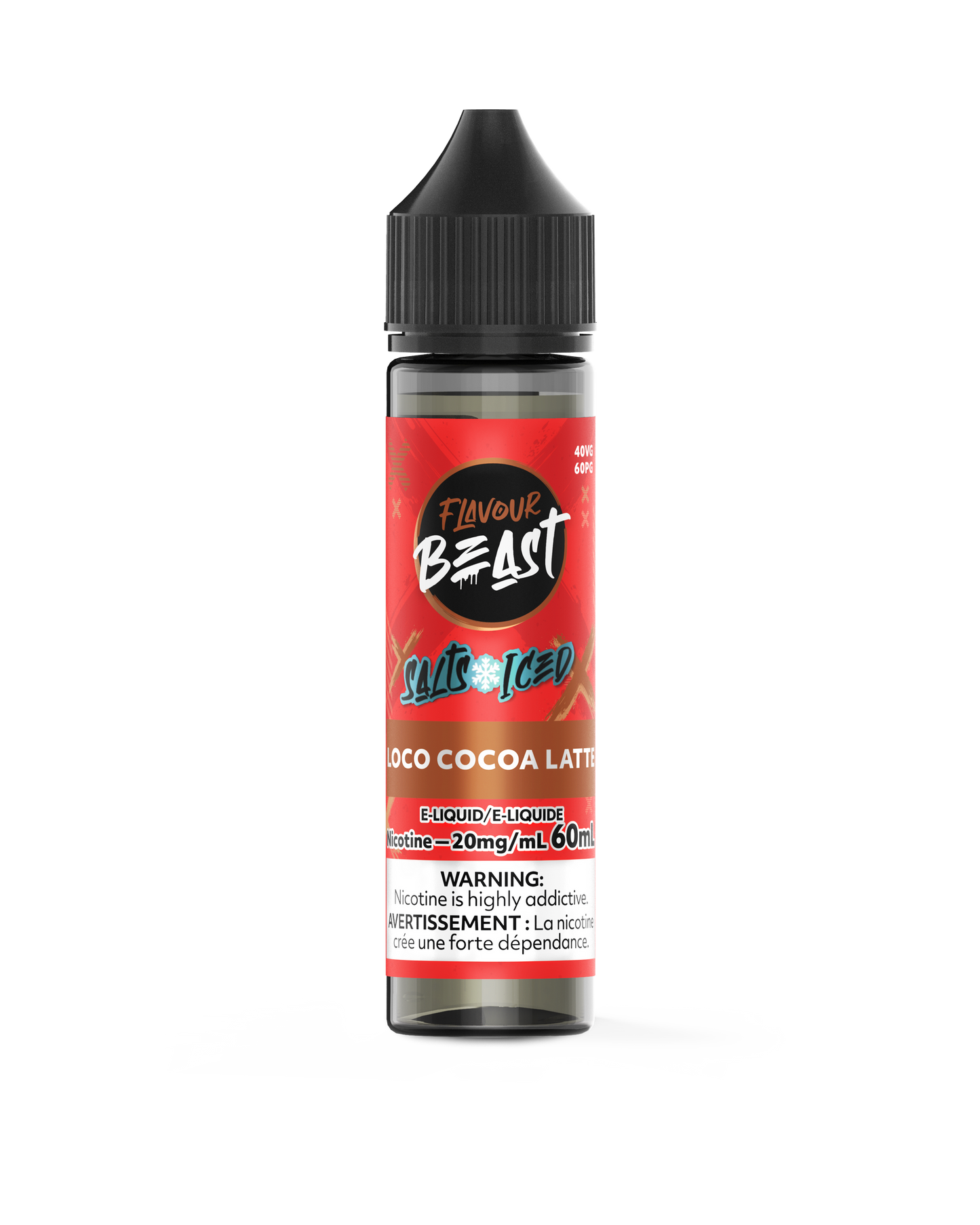 FLAVOUR BEAST 60ML  LOCO COCOA LATTE ICED 20MG