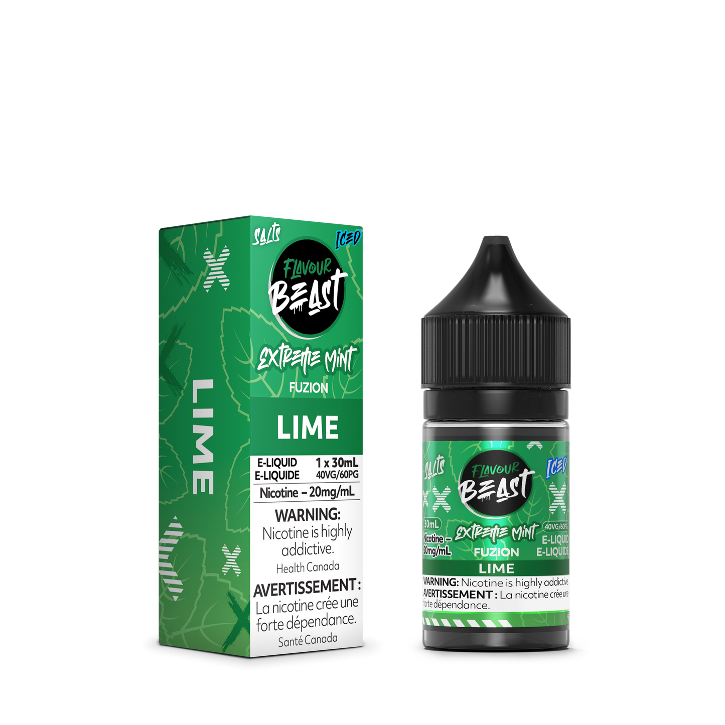 EXTREME MINT FUZION LIME ICED 30ML 20MG
