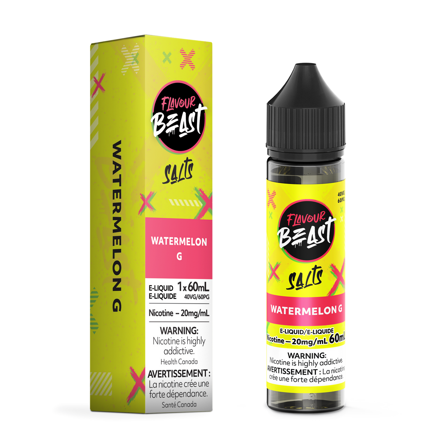 FLAVOUR BEAST 60ML WATERMELON G 20MG