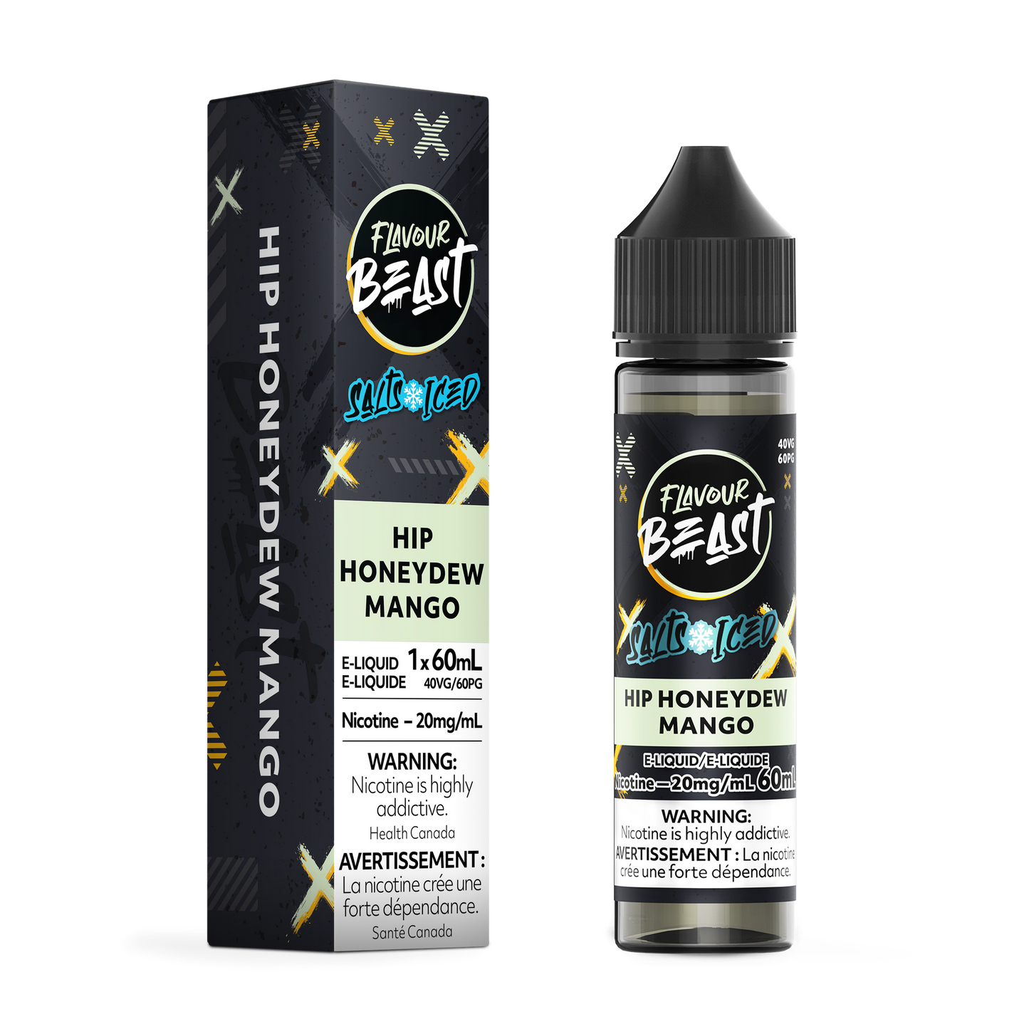 FLAVOUR BEAST 60ML HIP HONEYDEW MANGO ICED 20MG