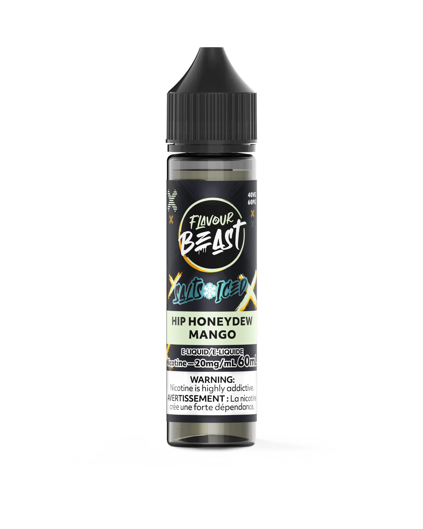 FLAVOUR BEAST 60ML HIP HONEYDEW MANGO ICED 20MG