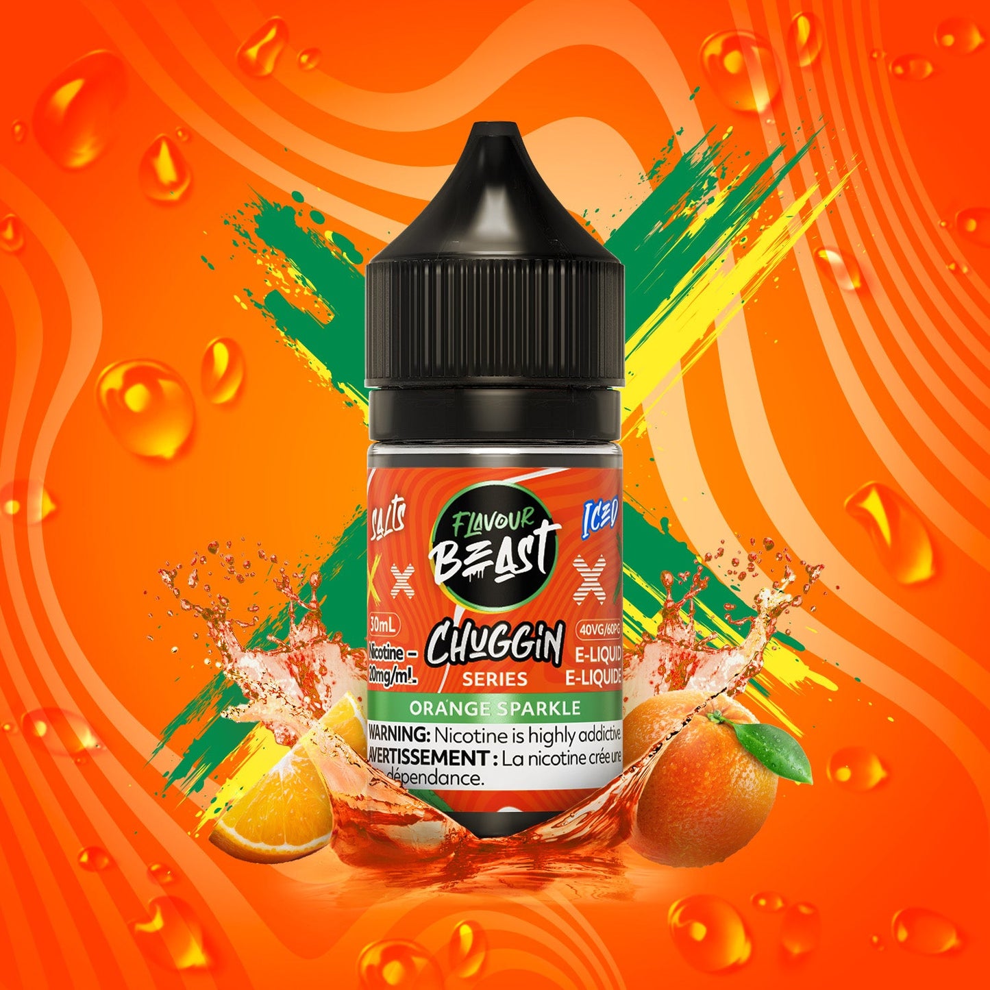CHUGGIN' ORANGE FIZZ(ORANGE SPARKLE) ICED 30ML 20MG