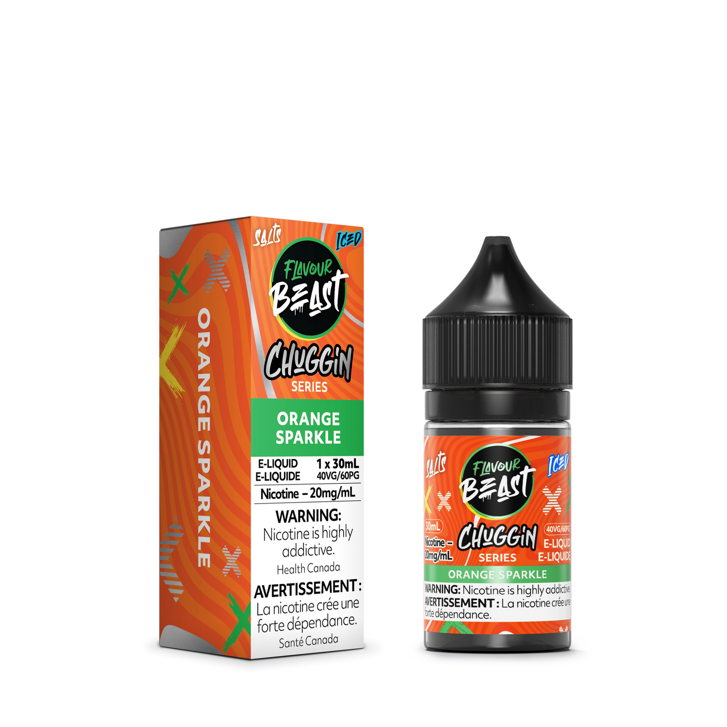 CHUGGIN' ORANGE FIZZ(ORANGE SPARKLE) ICED 30ML 20MG