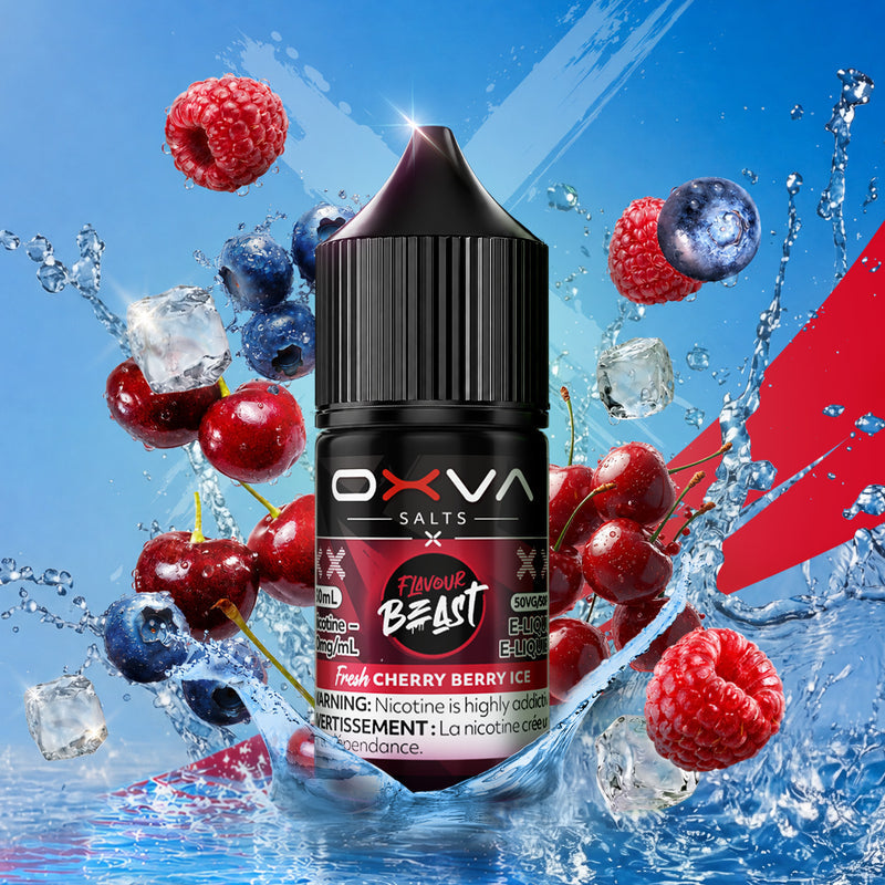 FLAVOUR BEAST x OXVA FRESH CHERRY BERRY ICE 30ML 20MG