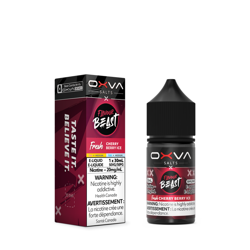 FLAVOUR BEAST x OXVA FRESH CHERRY BERRY ICE 30ML 20MG