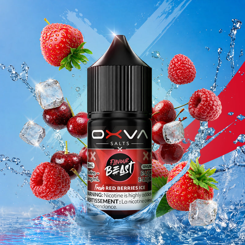 FLAVOUR BEAST x OXVA FRESH RED BERRIES ICE 30ML 20MG