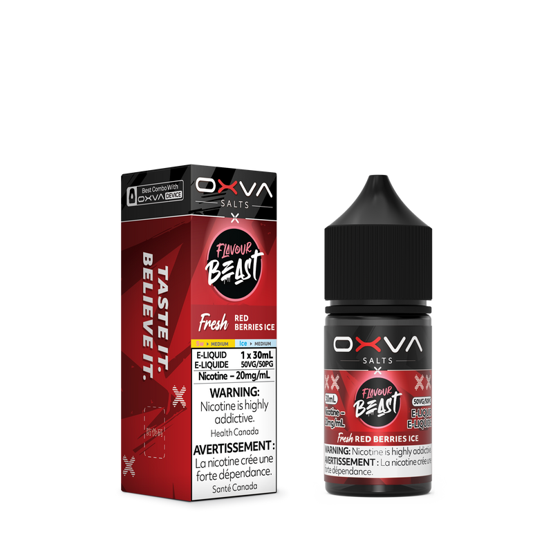 FLAVOUR BEAST x OXVA FRESH RED BERRIES ICE 30ML 20MG