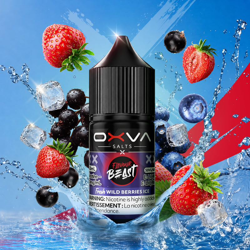 FLAVOUR BEAST x OXVA FRESH WILD BERRIES ICE 30ML 20MG