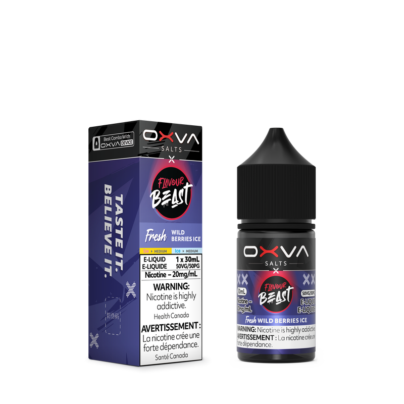 FLAVOUR BEAST x OXVA FRESH WILD BERRIES ICE 30ML 20MG