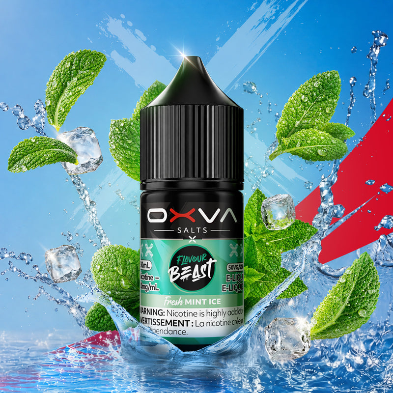 FLAVOUR BEAST x OXVA FRESH MINT ICE 30ML 20MG