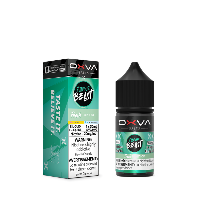 FLAVOUR BEAST x OXVA FRESH MINT ICE 30ML 20MG