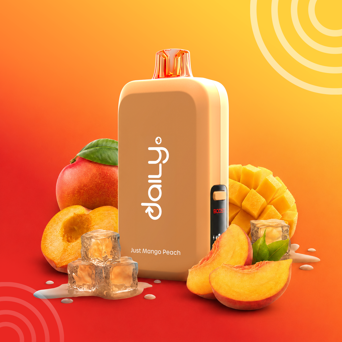 DRIP'N DAILY 100K JUST MANGO PEACH ICED 20MG