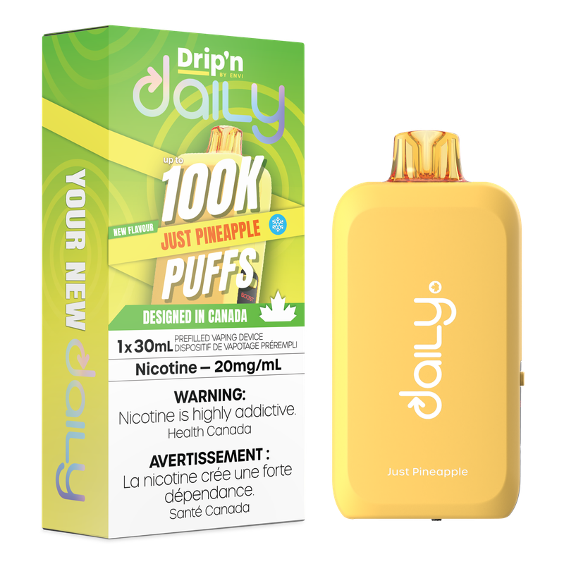 DRIP'N DAILY 100K JUST PINEAPPLE ICED 20MG